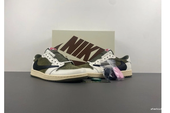 OG  1 RETRO DM7866-200 LOW TRAVIS SCOTT JORDAN SP DM7866-200  0121